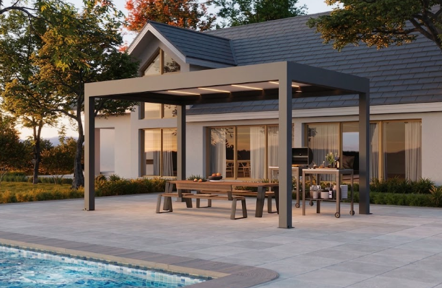 Modern pergola